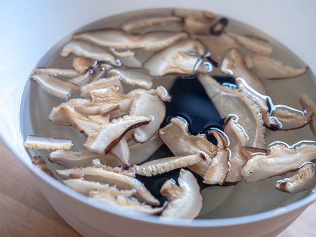 Shiitake Mushrooms and Kombu